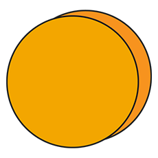 Circle Foam Bar Stool
