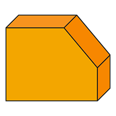 Clipped Bolster Foam