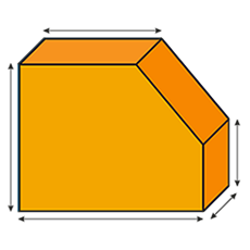 Clipped Bolster Foam