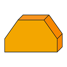 Clipped Window Seat Foam