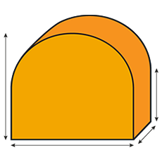 Rounded Chair Cushions